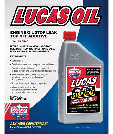 lucas oil stop leak review|8 Best Oil Stop Leak Additives (2023 Guide)